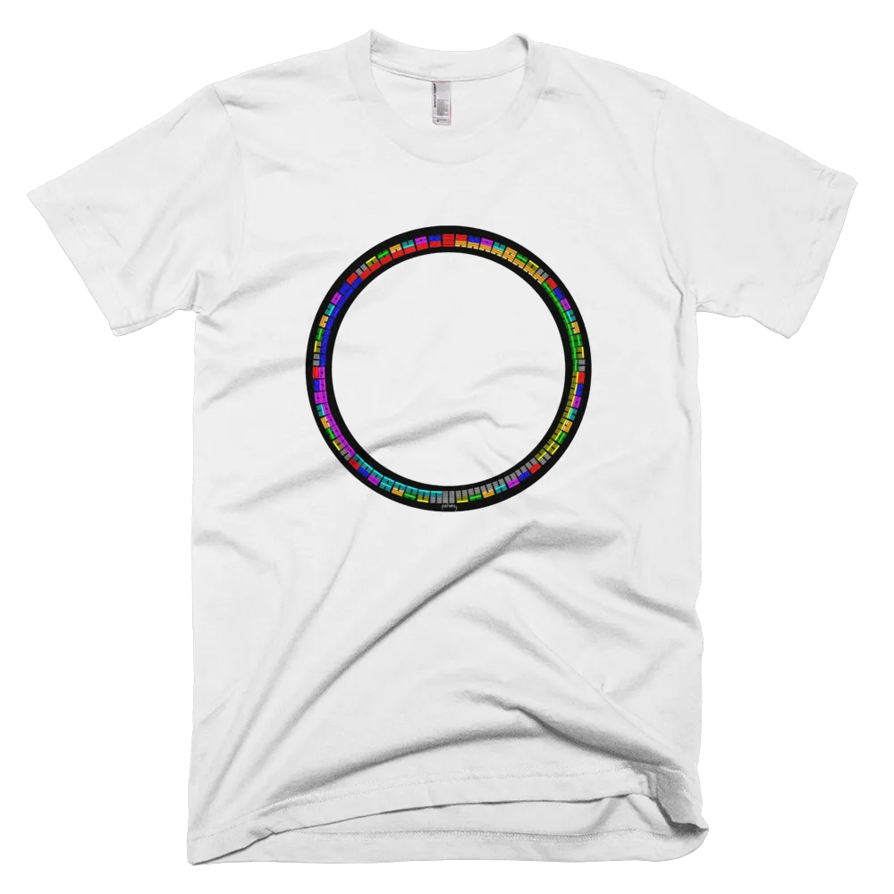 64 symbols colour round Tee