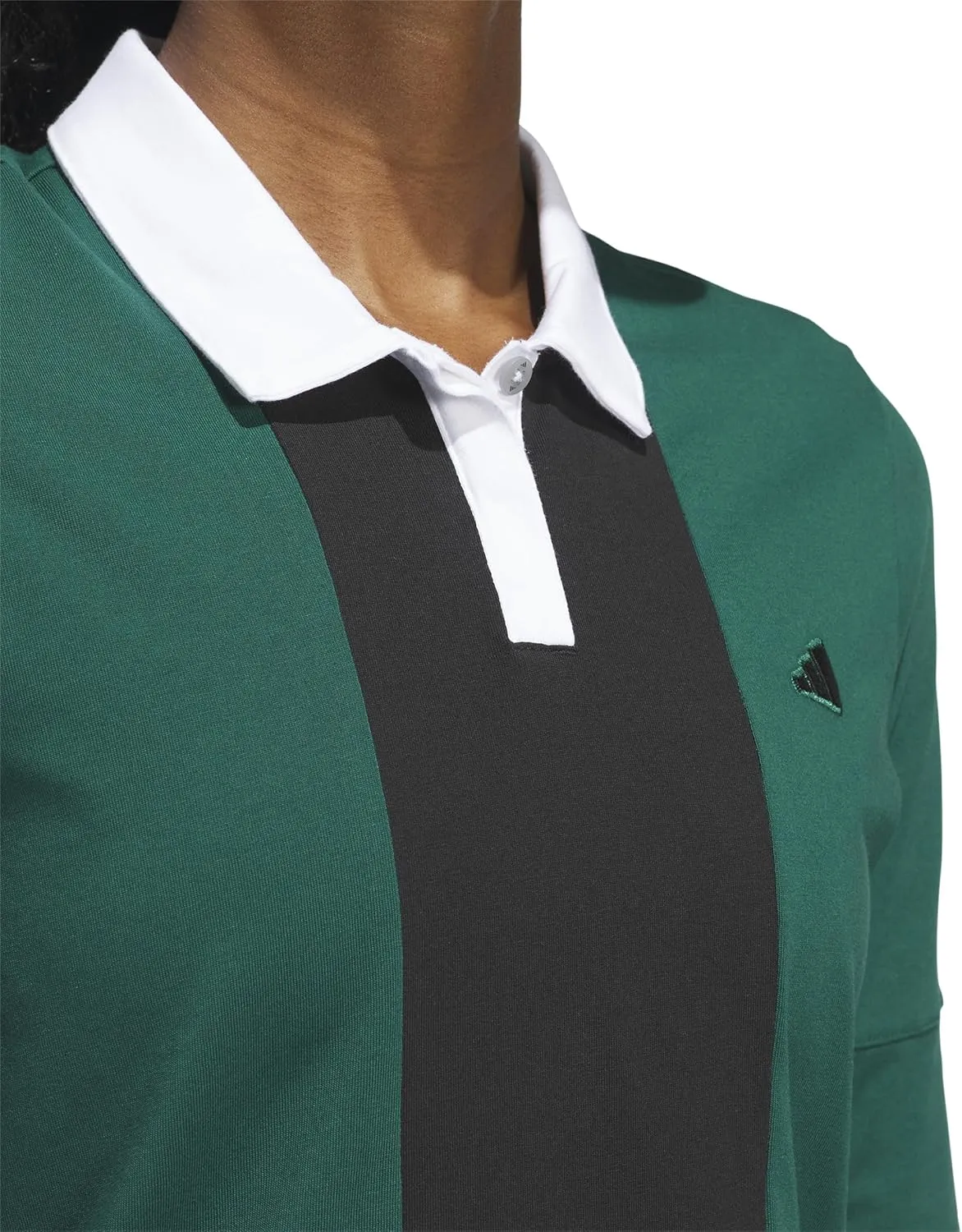 adidas Women's Go-to Stripe Short Sleeve Polo Shirt