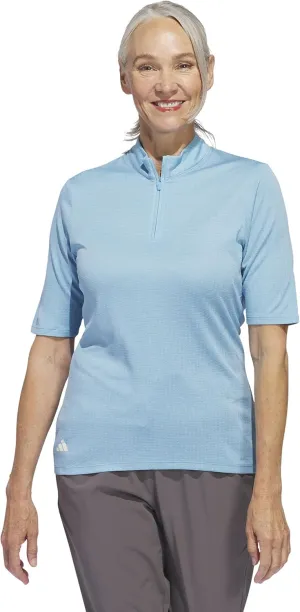 adidas Women's Standard Ultimate365 Heat.RDY Mock Neck Polo Shirt