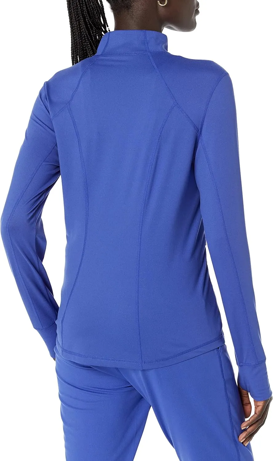 Amazon Essentials Women's Fleece Full-Zip Jacket - Brushed Tech Stretch (Available in Plus Size)
