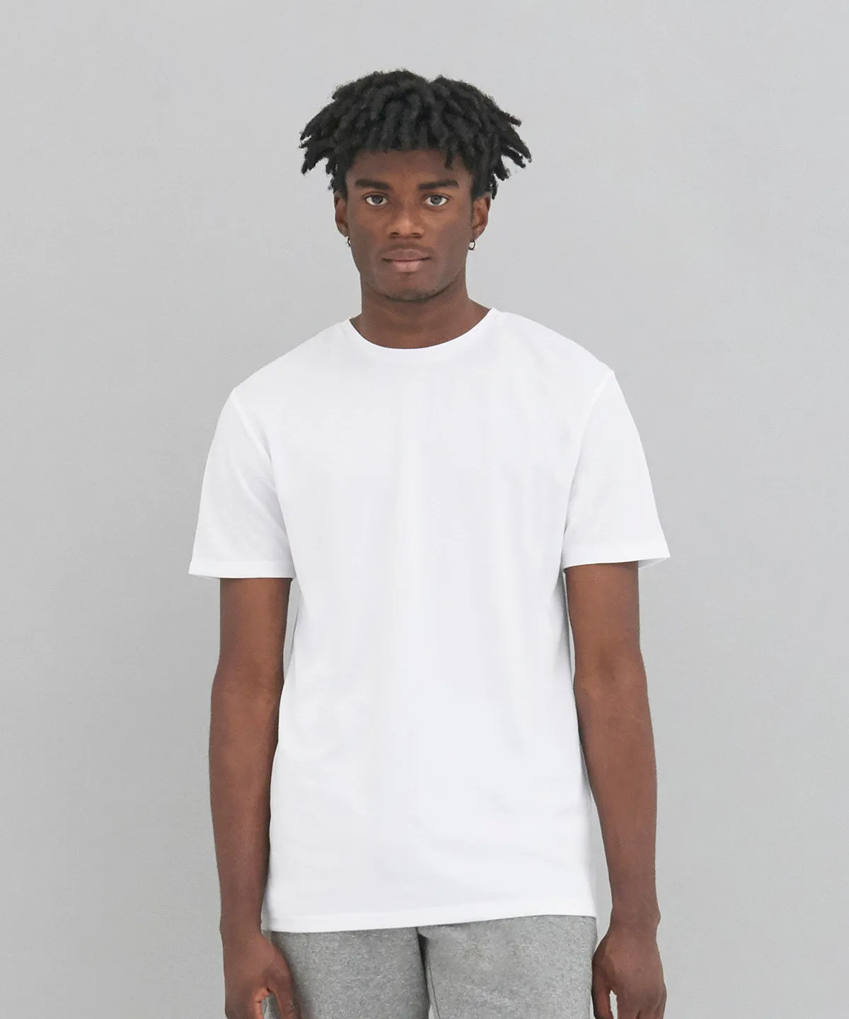 Ambaro recycled sports tee | Jet Black