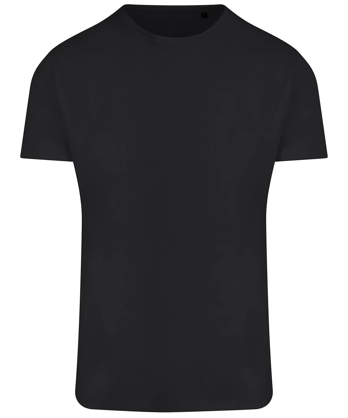 Ambaro recycled sports tee | Jet Black