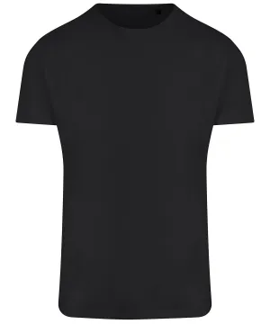 Ambaro recycled sports tee | Jet Black