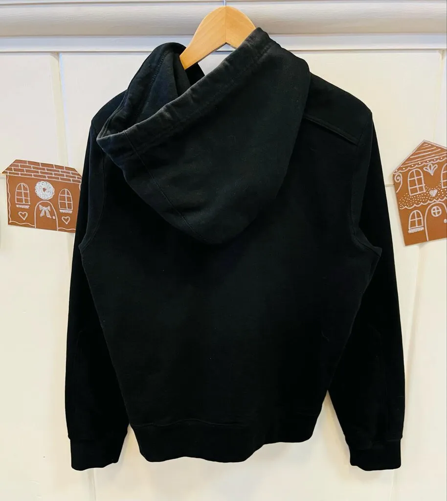 American Giant Black Classic Full Zip Hoodie - Size Medium