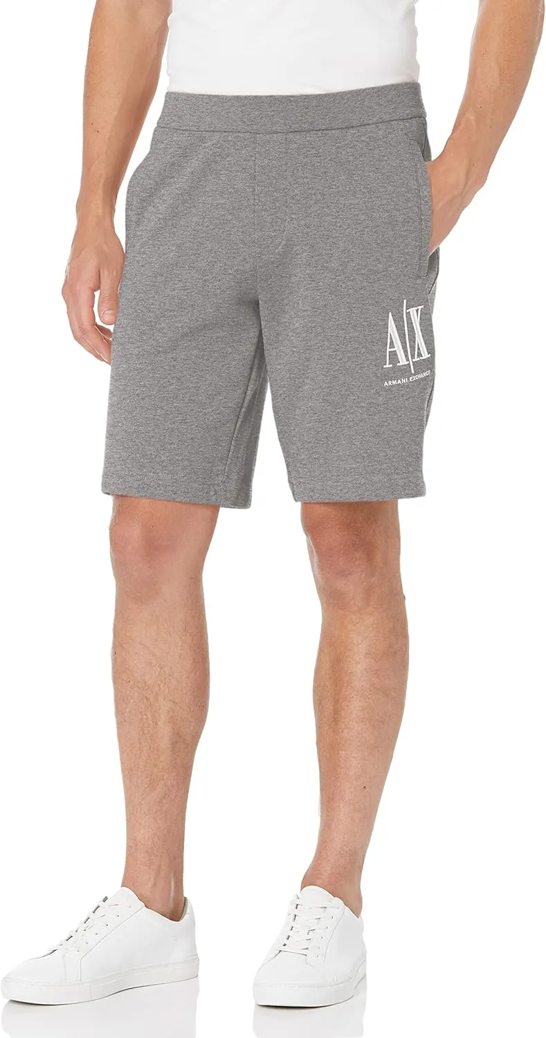 Armani Exchange Men's Icon Project Embroidered Logo Shorts