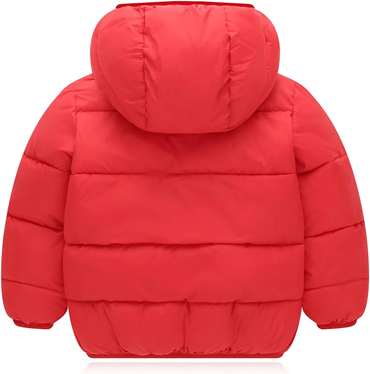Baby Boys Girls Winter Jacket Fleece Lined Down Cotton Windproof Warm Hooded Puffer Coats