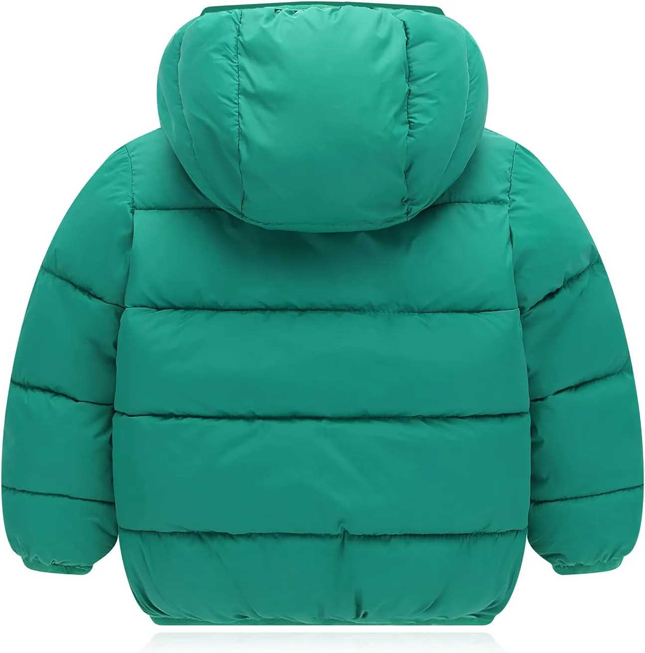 Baby Boys Girls Winter Jacket Fleece Lined Down Cotton Windproof Warm Hooded Puffer Coats