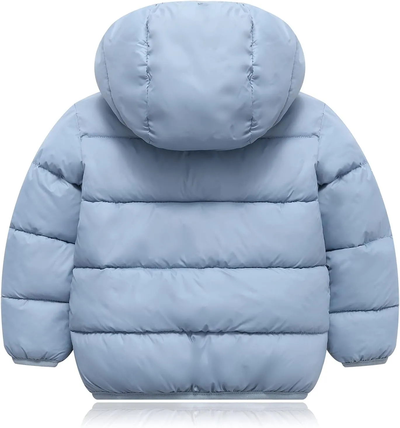 Baby Boys Girls Winter Jacket Fleece Lined Down Cotton Windproof Warm Hooded Puffer Coats