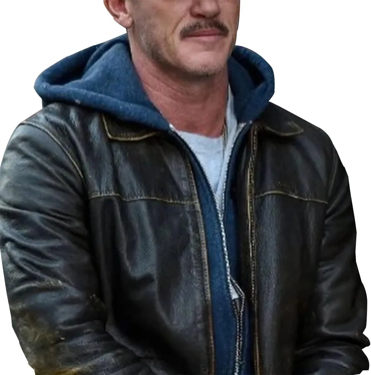 Brown Motorcycle Genuine Leather Distressed Biker Jacket Men - Distressed Leather Biker Jacket for Men