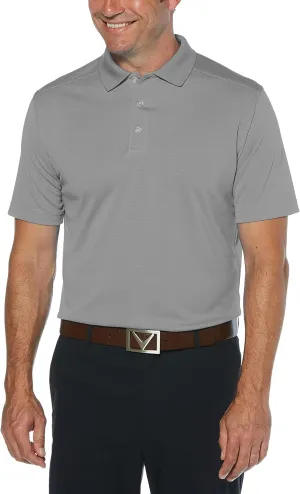 Callaway Men's Short Sleeve Core Performance Stretch Golf Polo, Sun Protection, Moisture-Wicking (Available in Big & Tall)