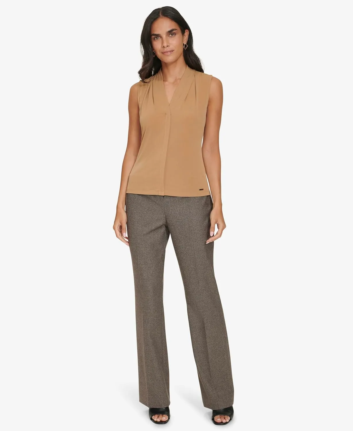 Calvin Klein Women's Women's Solid V-neck Cami