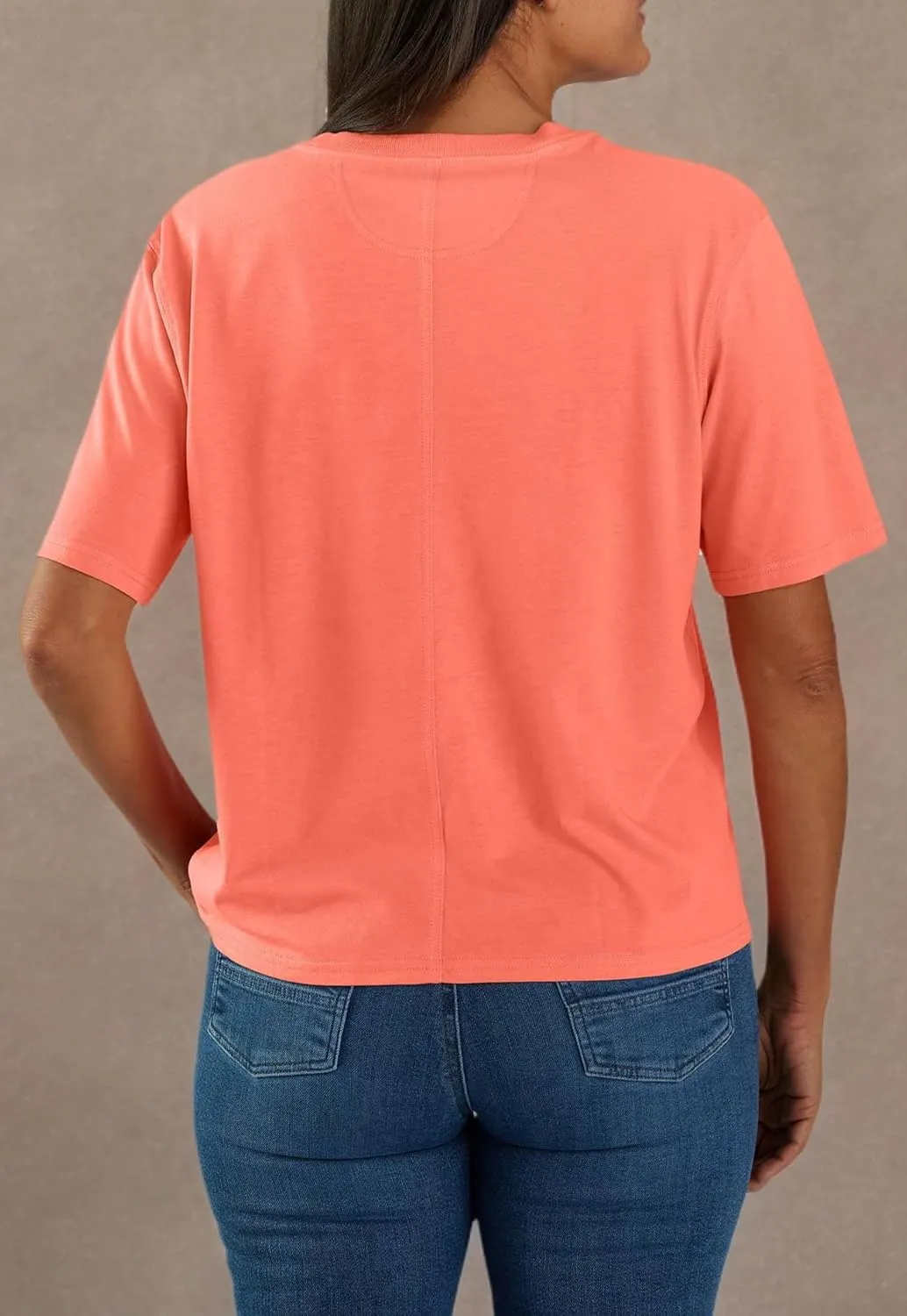 Carhartt Women's Tencel Fiber Series Loose Fit Short-Sleeve Pocket T-Shirt (Also Available in Plus Sizes)