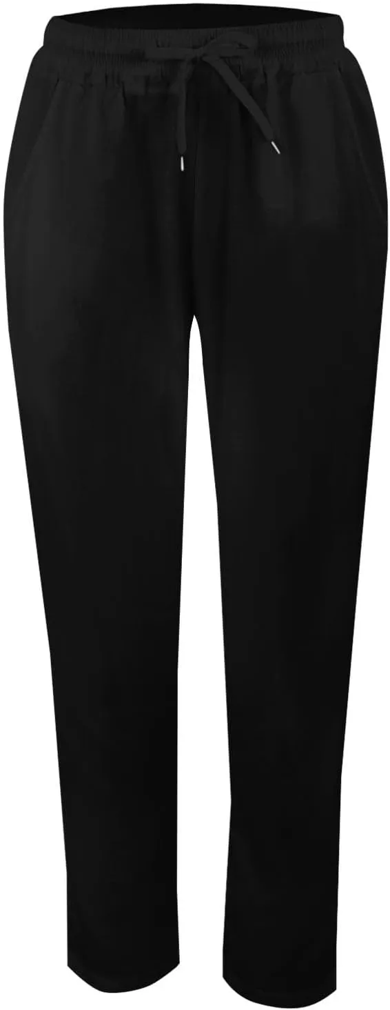 Casual Linen Pants for Women Summer Wide Leg Linen Pants for Women Casual Womens Pants Tall