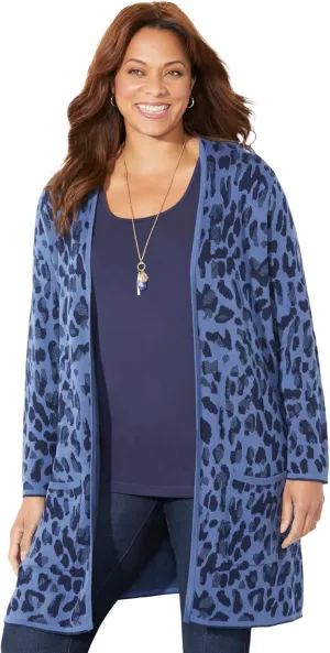Catherines Women's Plus Size Luxe Sweater Cardigan