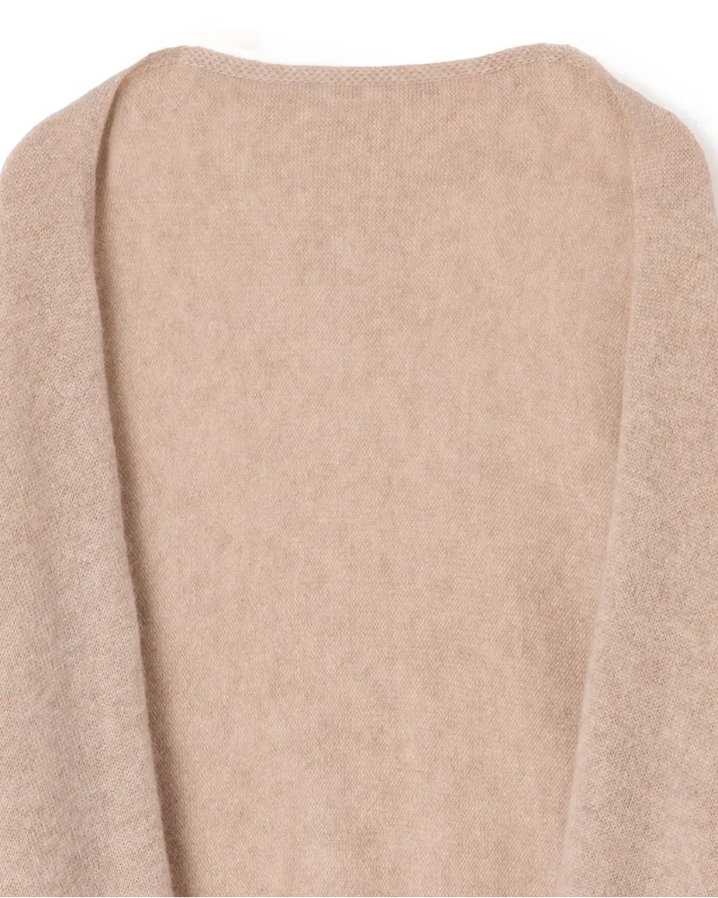 CAWBEI Beige Cashmere Wrap
