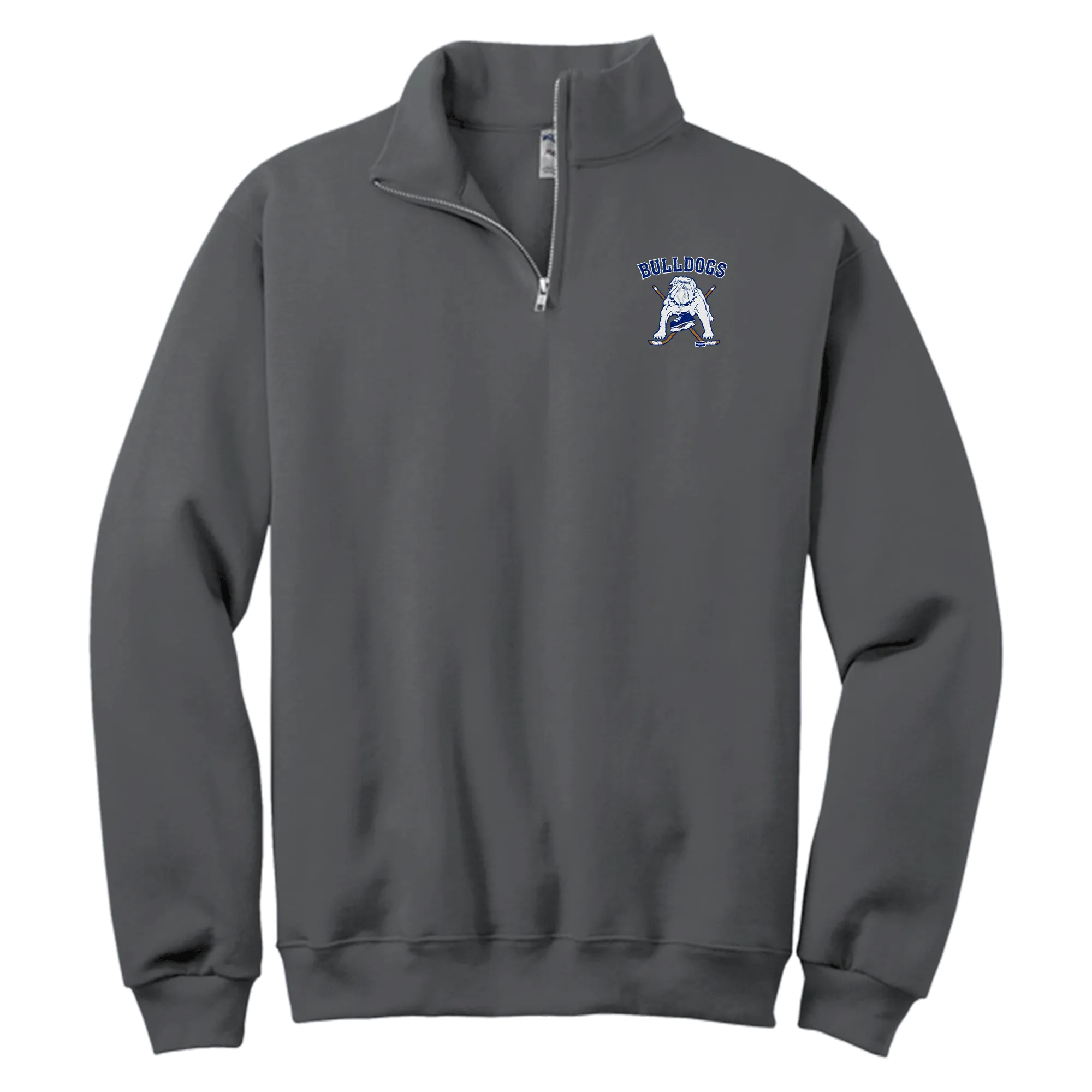 Chicago Bulldogs NuBlend 1/4-Zip Cadet Collar Sweatshirt