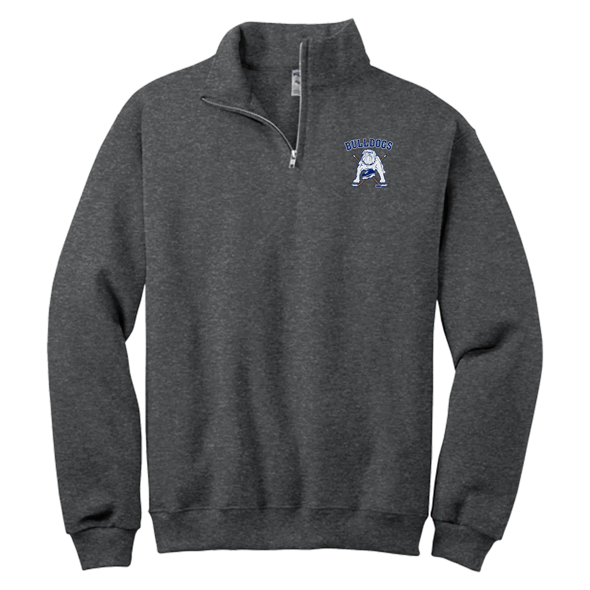 Chicago Bulldogs NuBlend 1/4-Zip Cadet Collar Sweatshirt