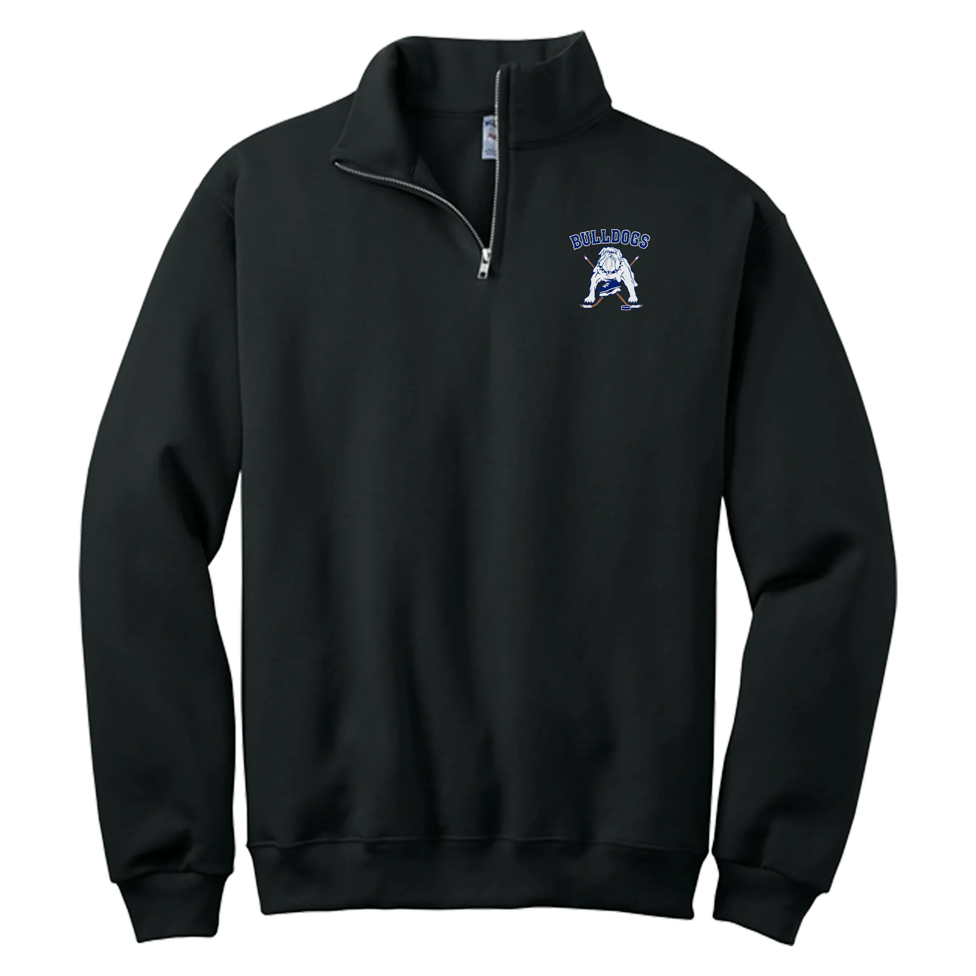 Chicago Bulldogs NuBlend 1/4-Zip Cadet Collar Sweatshirt