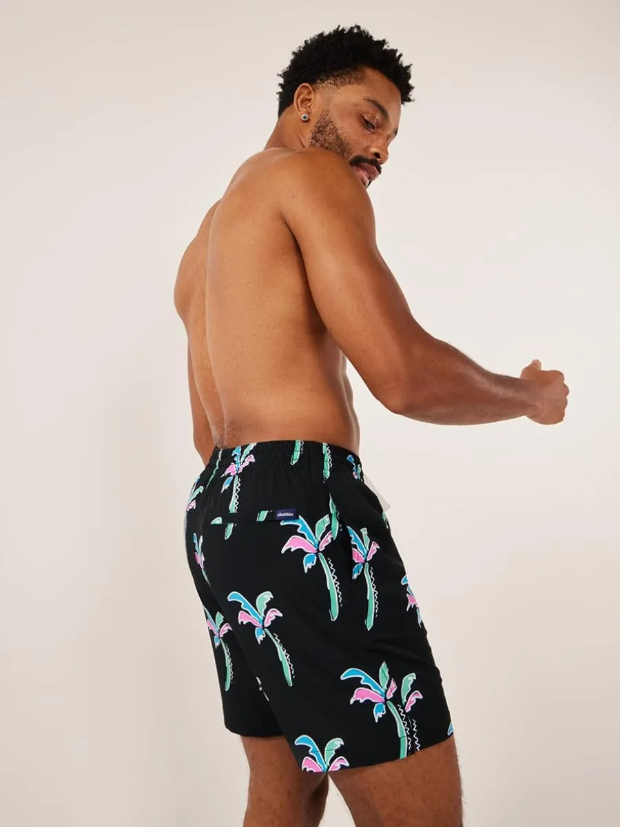 Chubbies Lined Mens Swim Trunks 7 Inch  Swim Shorts and Mens Shorts with Elastic Waist, Stretch, Boxer Brief Liner, UPF 50 