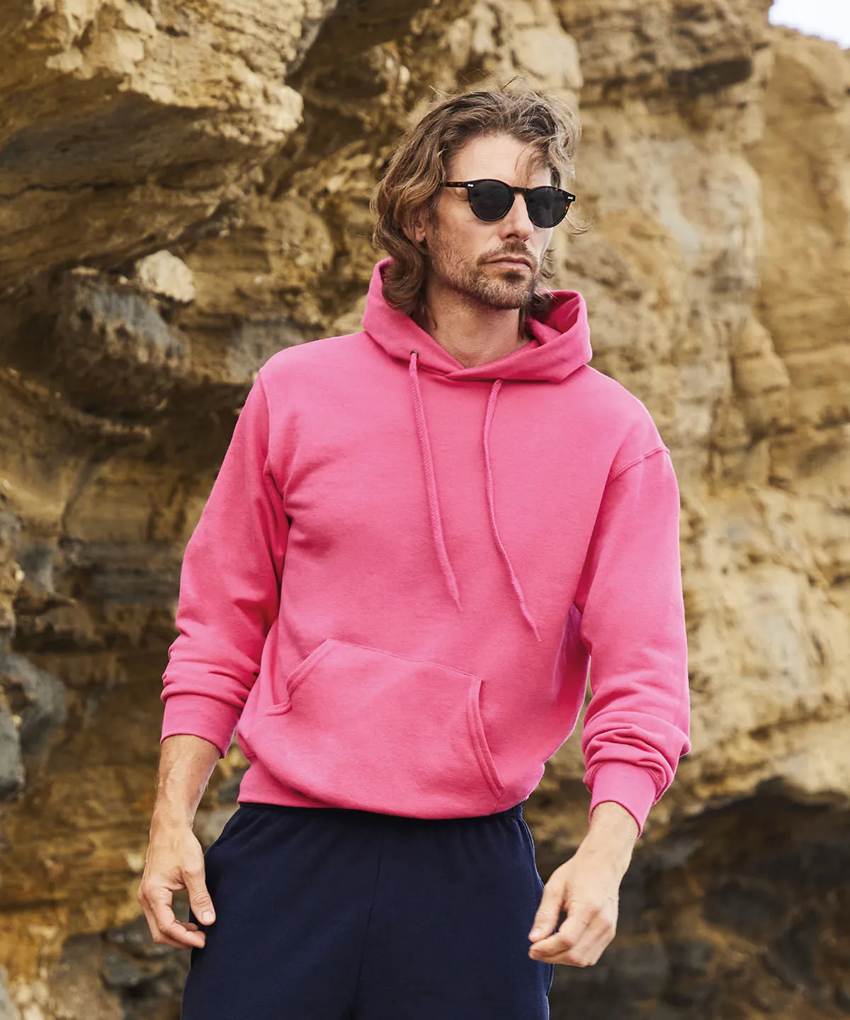 Classic 80/20 hooded sweatshirt | Purple