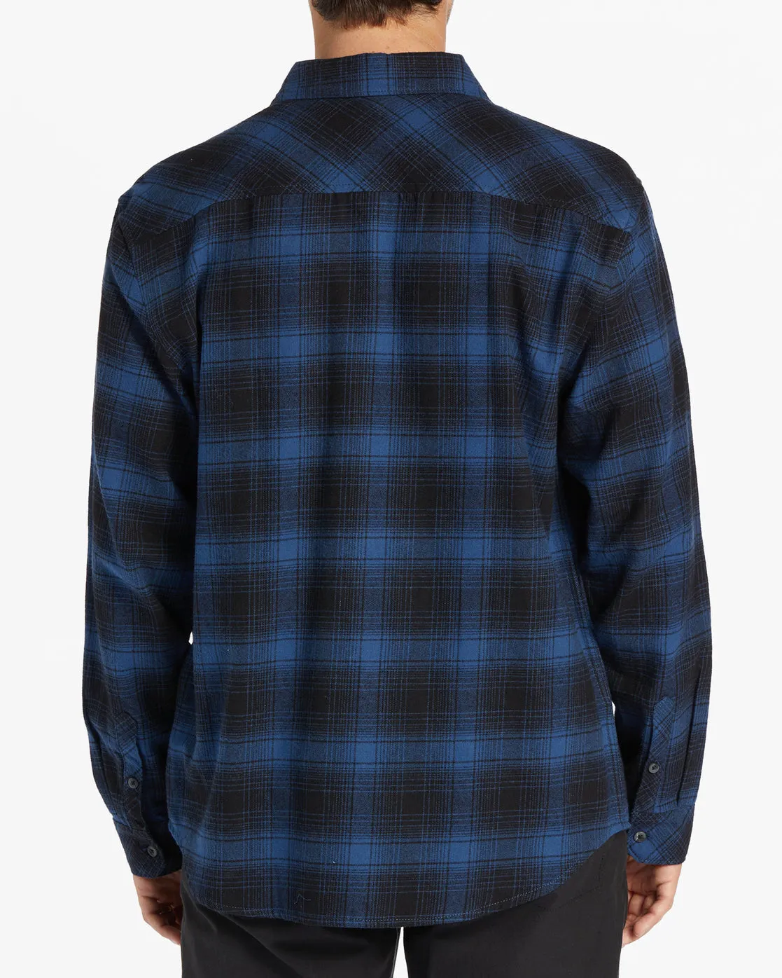 Coastline Flannel Long Sleeve Shirt - Blue