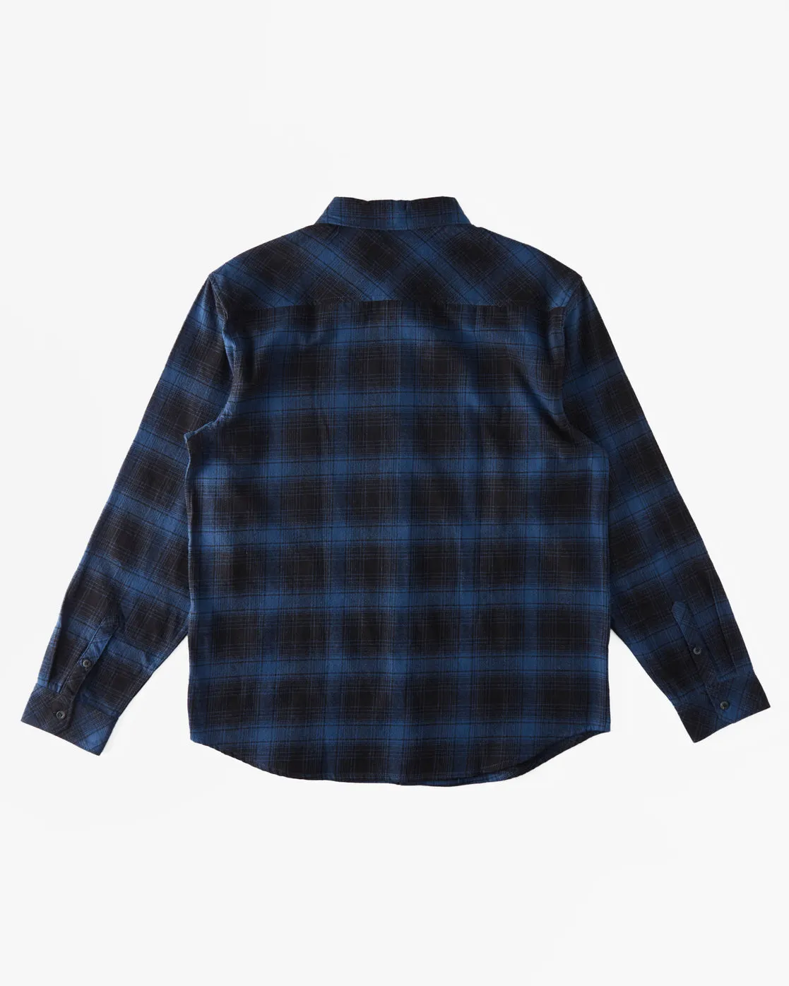 Coastline Flannel Long Sleeve Shirt - Blue