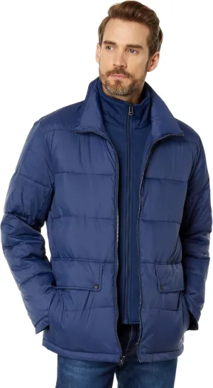 Cole Haan Men's Puffer Jacket with Bib