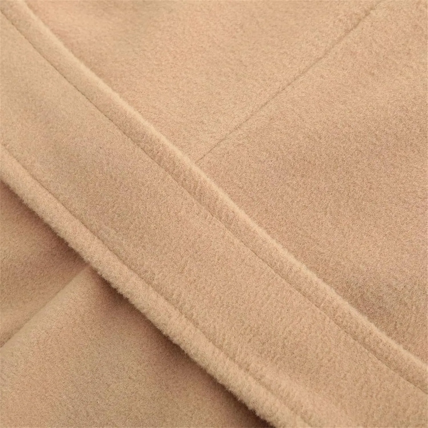 cooki Winter Coats Womens 2024 Fashion Trench Coat Lapel Double Breasted Thick A Line Pea Coats Jacket with Pockets