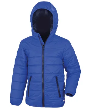 Core junior soft padded jacket | Royal/Navy