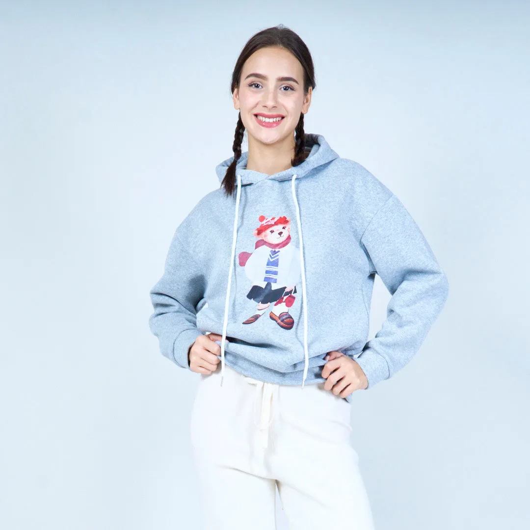 Cute teddy bear hoodie wholesale