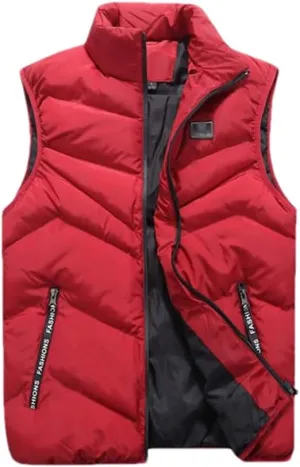 DBFBDTU Women Vest Winter Casual Coats Cotton-Padded Women's Jacket Sleeveless Thicken Waistcoat