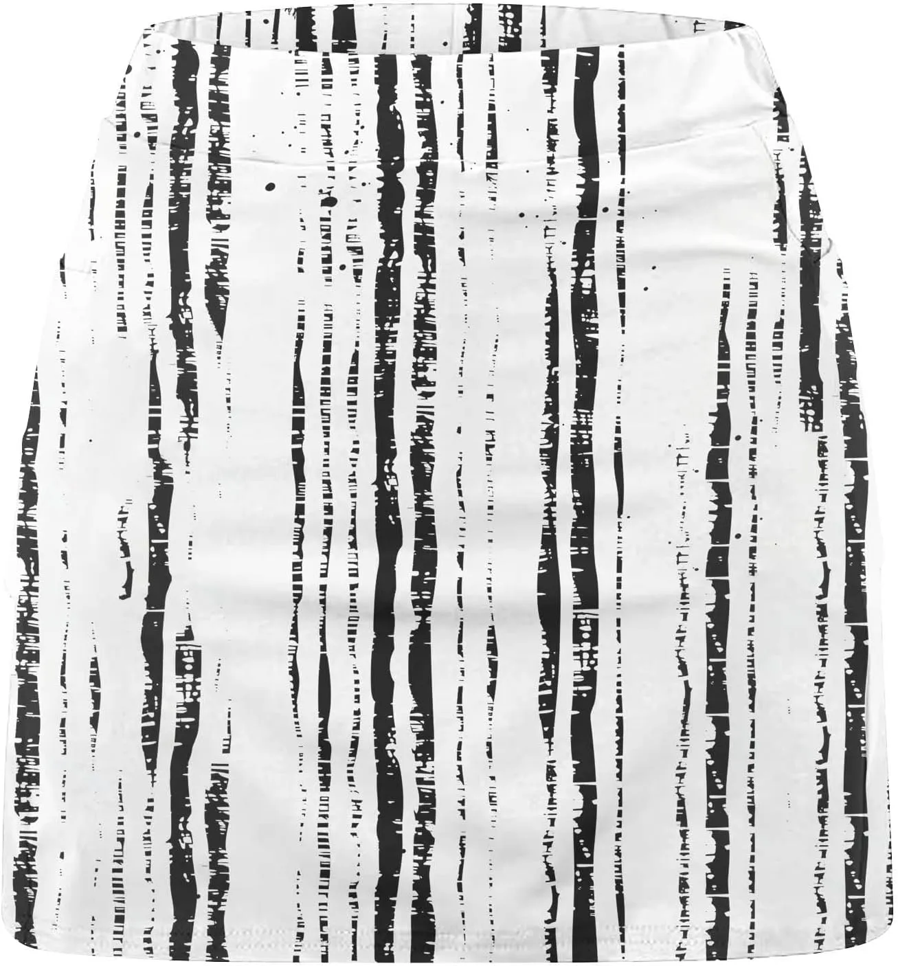 DDAPJ pyju Tie Dye Skorts for Woman Fashion High Waisted Women's Tennis Golf Skirts Plus Size Athletic Skirt with Shorts