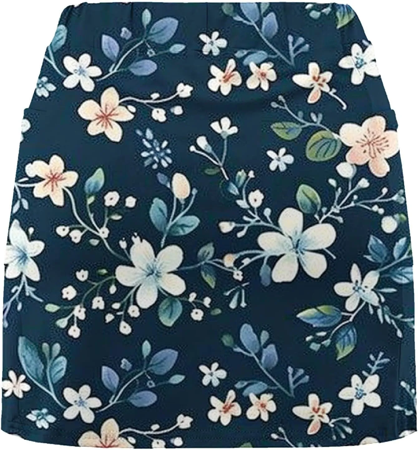 DDAPJ pyju Women Shorts Stretchy Yoga Skort Trendy Floral Print Athletic Skirts Plus Size Golf Athletic Workout Skort