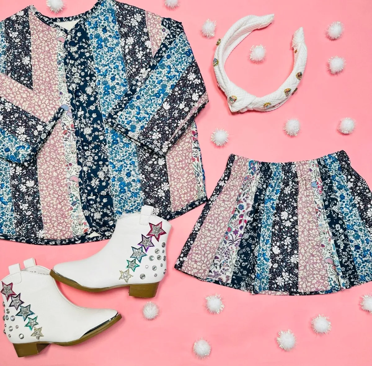 EMMA PATCHWORK SKIRT