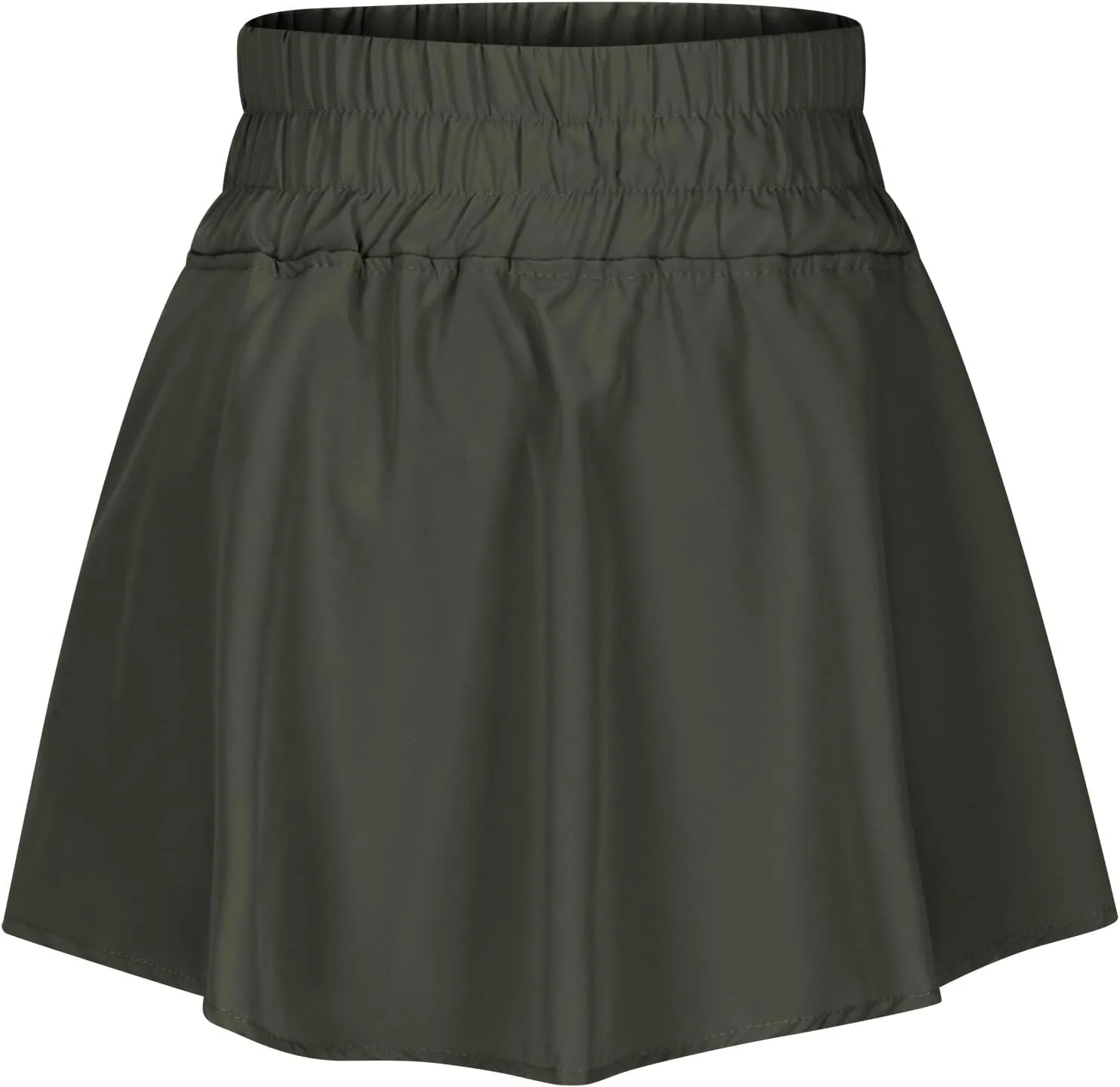 Flowy Athletic Shorts for Women Pleated Tennis Skirt High Waisted Athletic Golf Skorts Skirts Quick Dry Skort Skirt