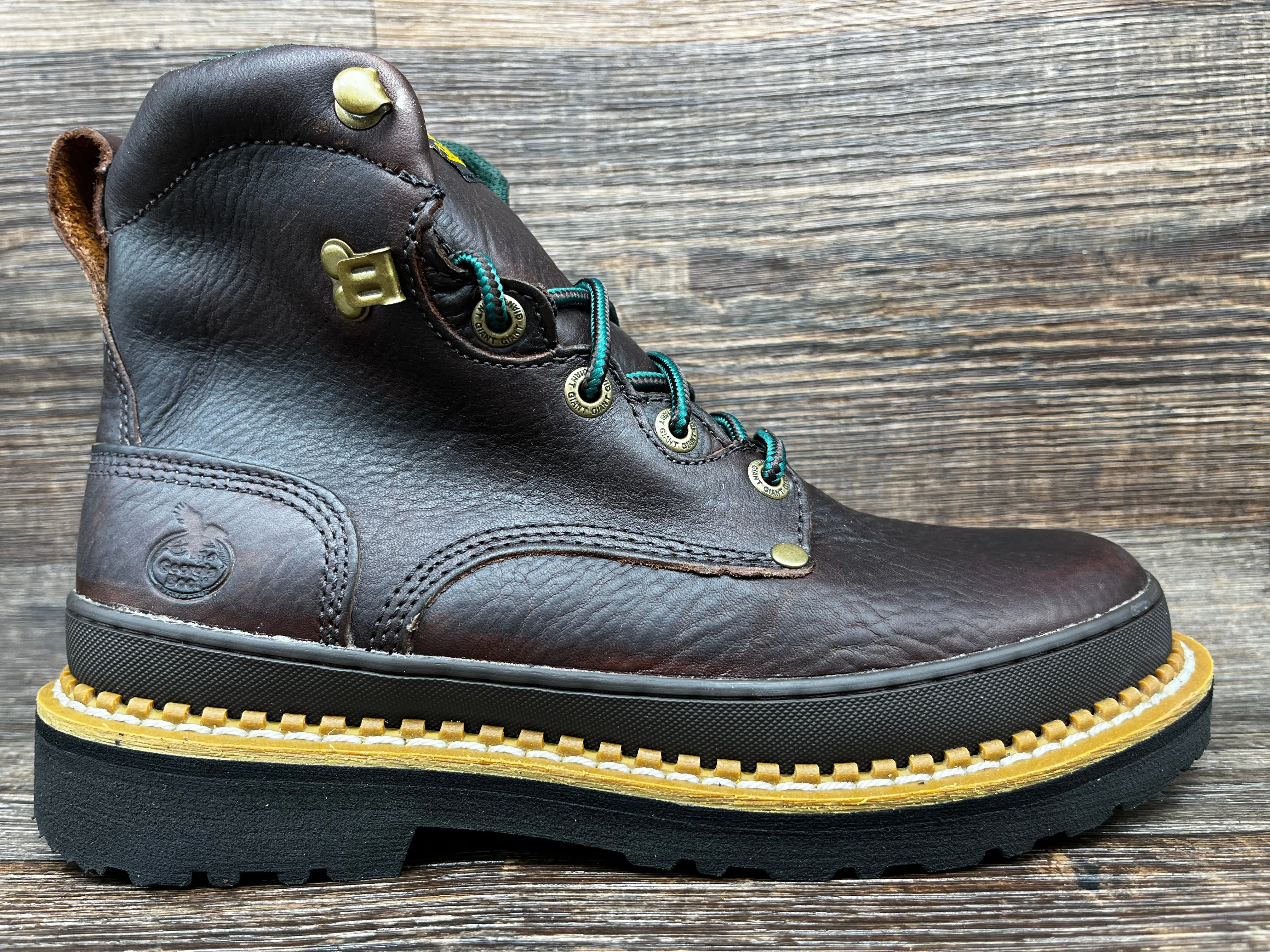 g6274 Men's 6 inch Lace Up Soft Toe Work Boot by Georgia