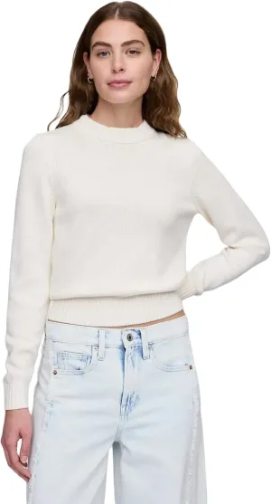 GAP Women's High Neck Cotton Crew Sweater