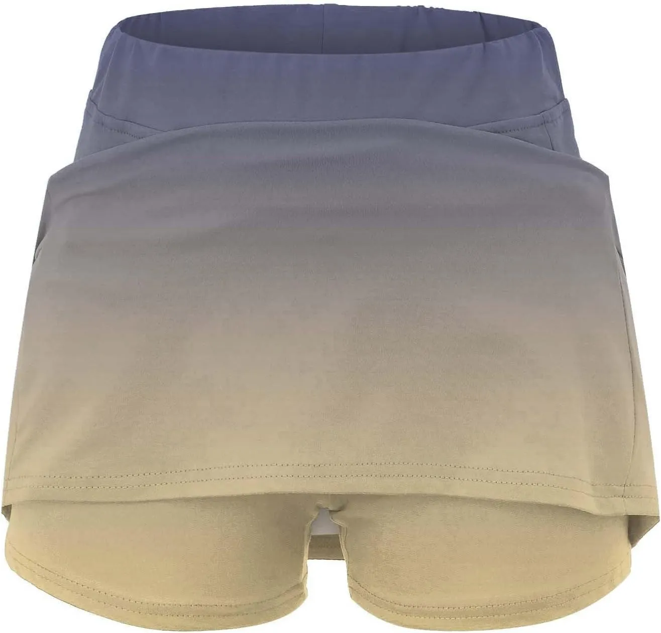Golf Skirts for Women 18 inch Short Black Short Skirt for Women with Slit Volleyball Spandex Shorts Women high Waisted