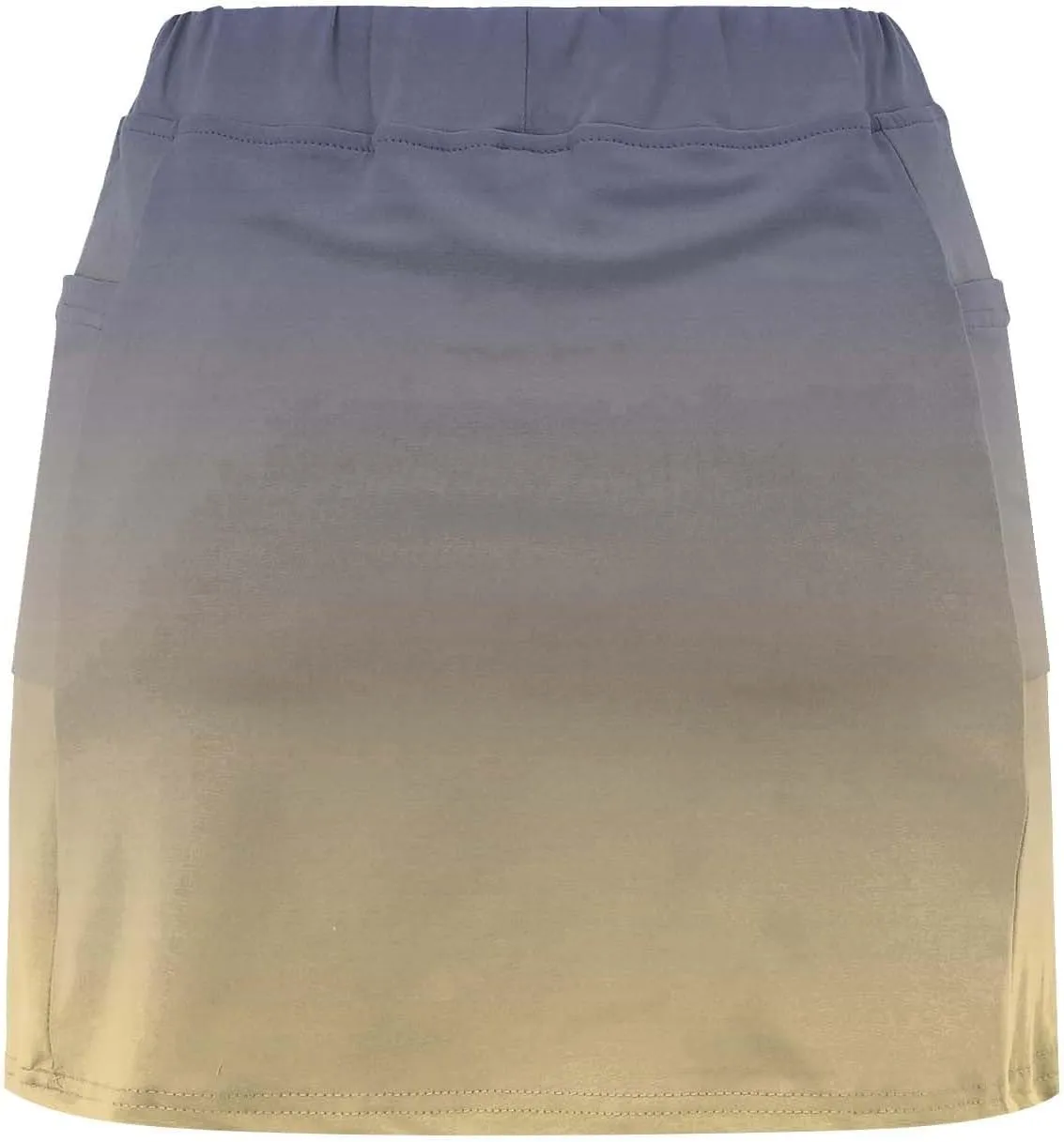 Golf Skirts for Women 18 inch Short Black Short Skirt for Women with Slit Volleyball Spandex Shorts Women high Waisted
