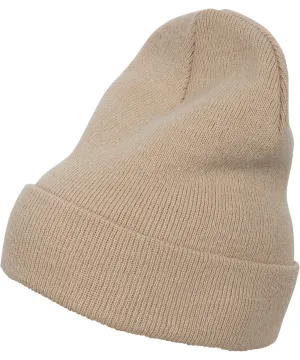 Heavyweight long beanie (1501KC) | Croissant