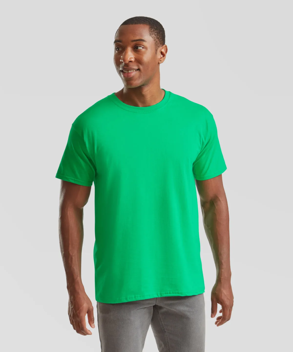 Iconic 195 ringspun premium T | Kelly Green