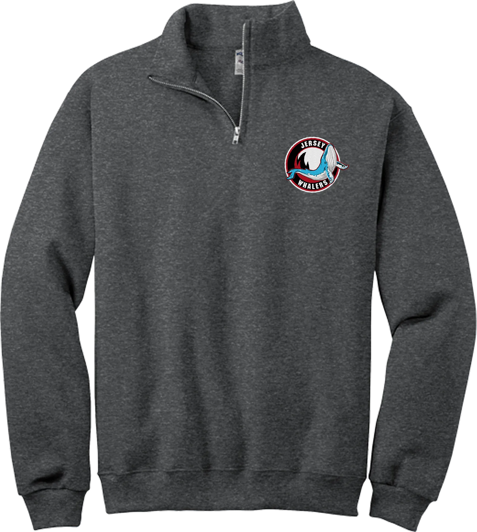 Jersey Shore Whalers NuBlend 1/4-Zip Cadet Collar Sweatshirt
