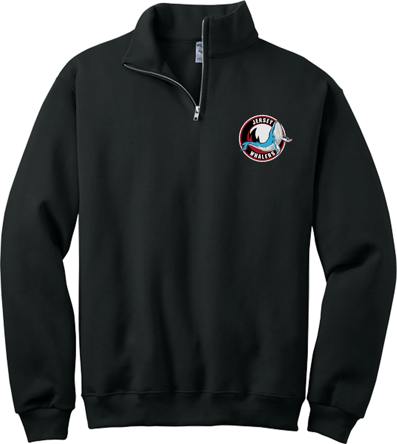 Jersey Shore Whalers NuBlend 1/4-Zip Cadet Collar Sweatshirt