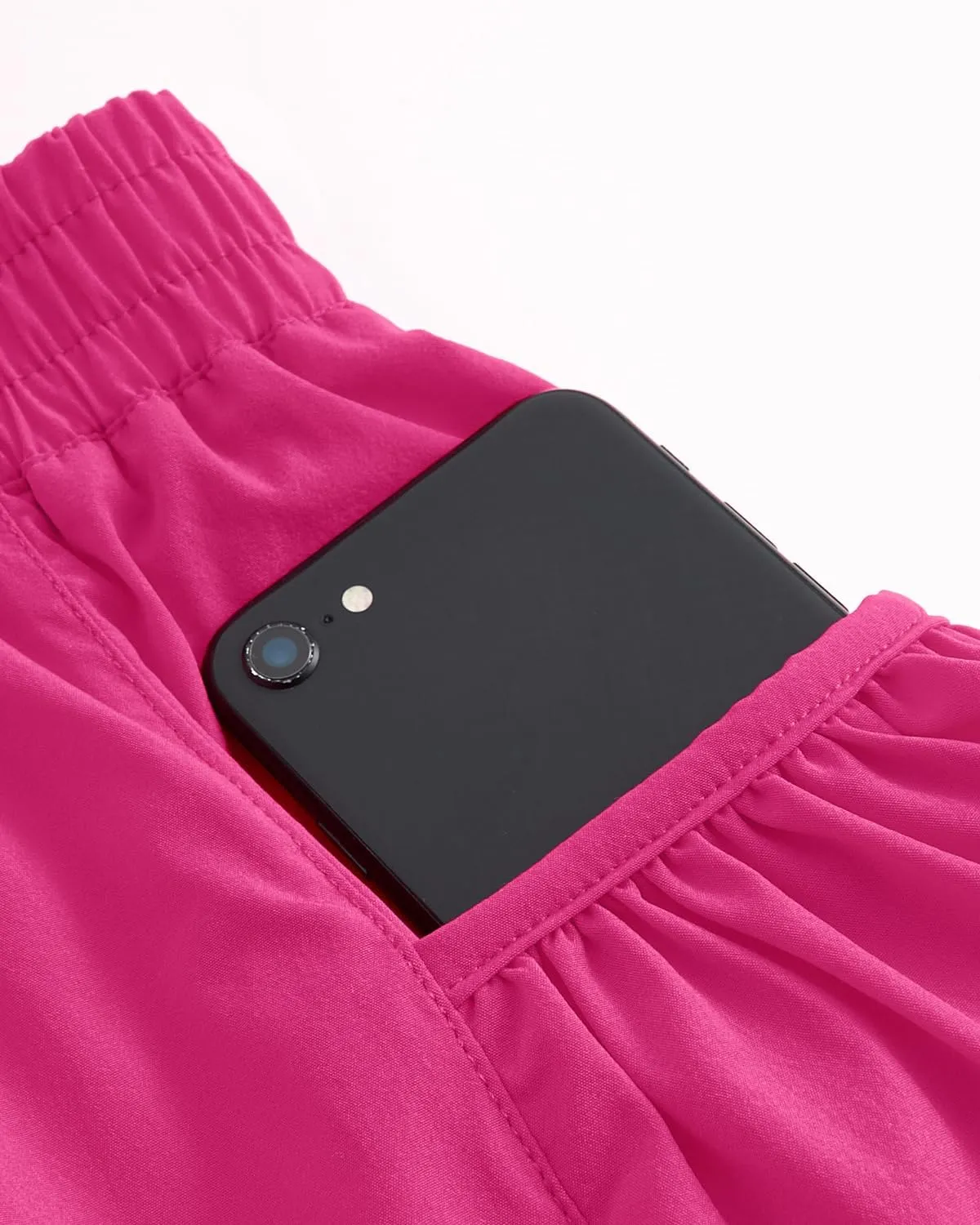 JiAmy Girls Athletic Shorts Quick Dry Running Dance Workout Gym Flowy Shorts Girls Skorts with Pockets 5-14 Years