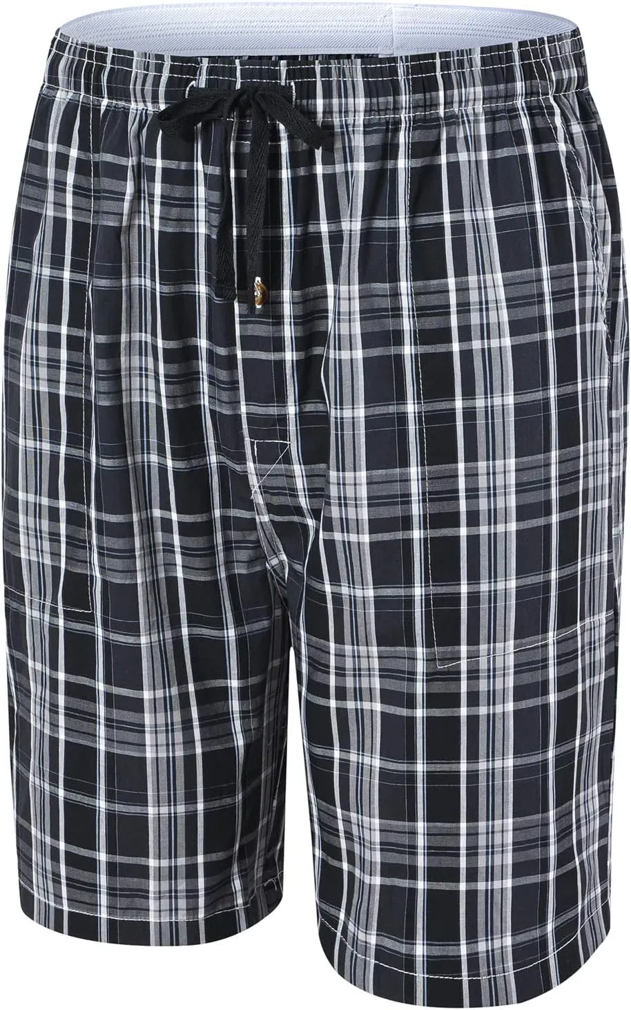 JINSHI Men's Sleep Shorts Lounge Sleepwear 3PACK