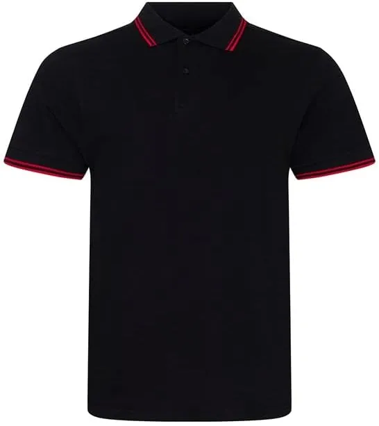 Just Polos JP003 Mens Stretch Tipped Pique Polo Shirt