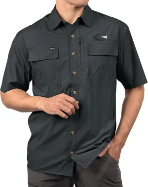 KastKing ReKon Men's Fishing Shirts, Well Made, Quick-Dry Short & Long Sleeve Hiking Beach Shirts, Sun Protection