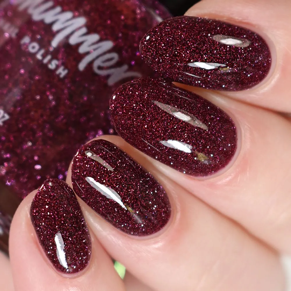 KBShimmer - Reflective Nail Polish - Let The Beet Drop
