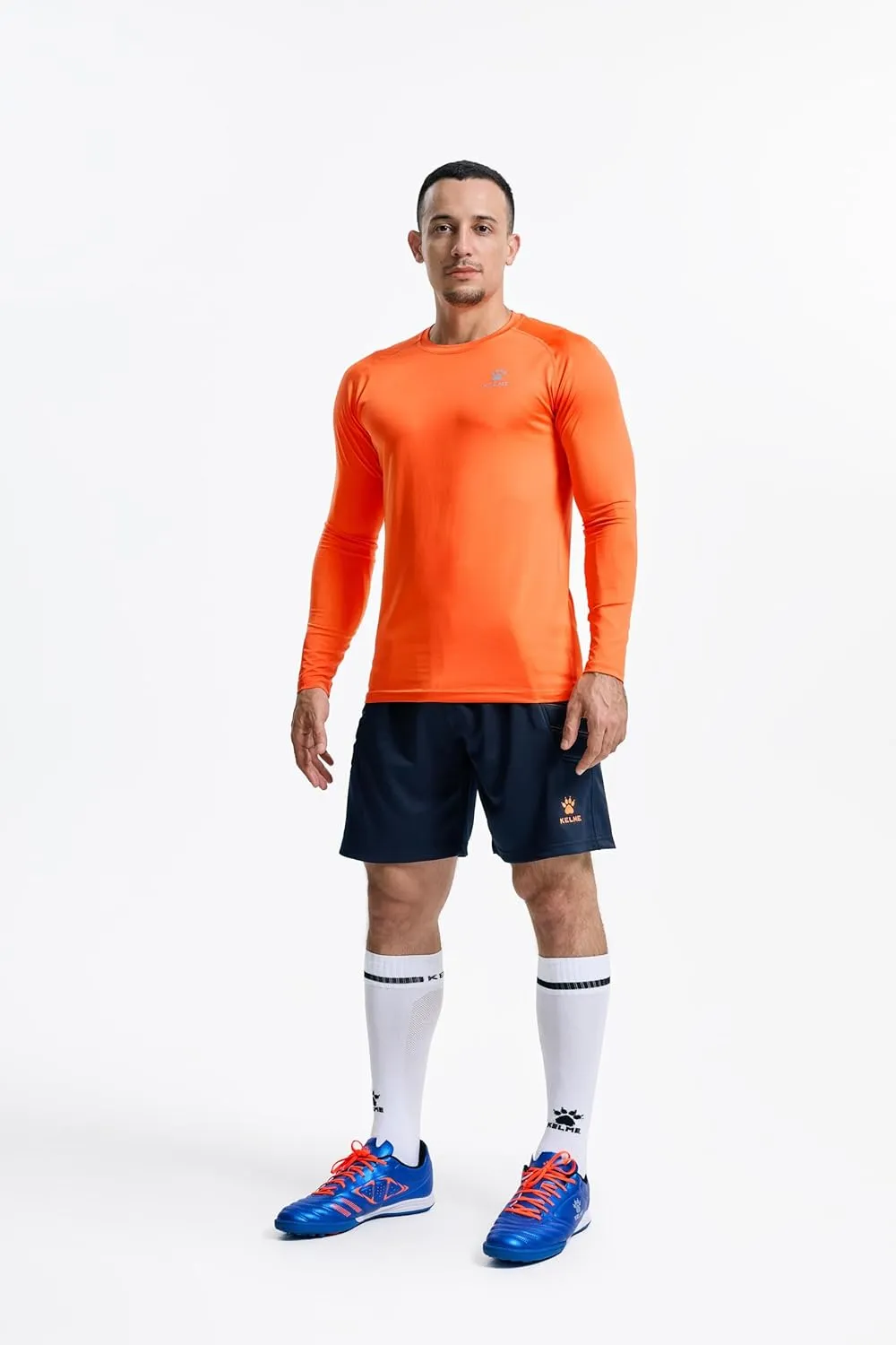 KELME Men's Goalkeeper Pants - Padded Goalie Shorts, Unisex