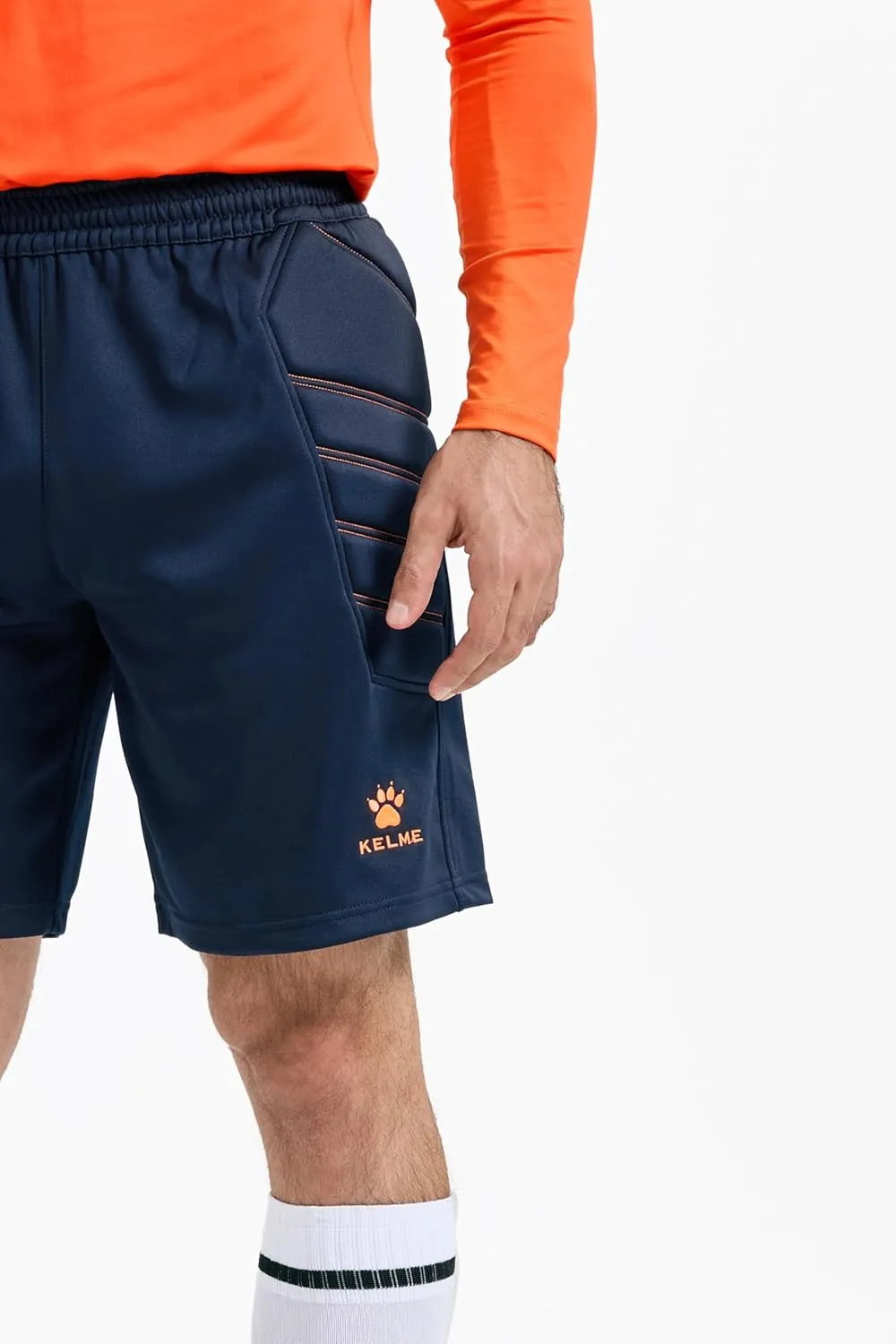 KELME Men's Goalkeeper Pants - Padded Goalie Shorts, Unisex
